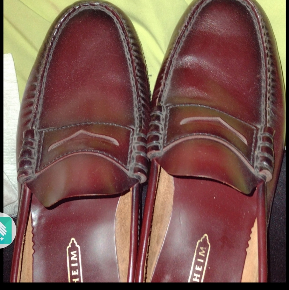 - Mens Florsheim slip on loafer shoes Sz 12,